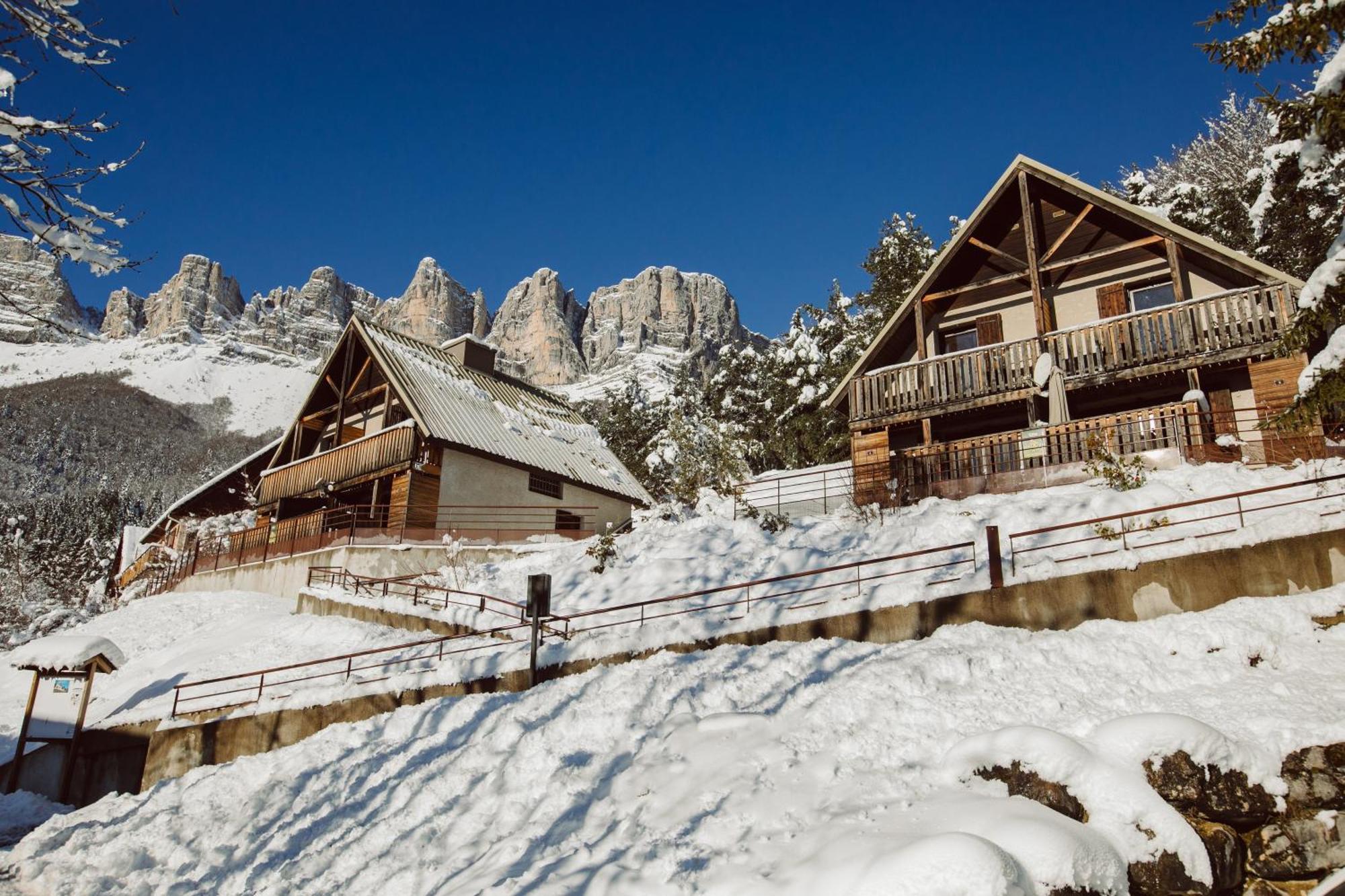 Eterpa Les Chalets De Pre Clos En Vercors Saint-Andeol  ภายนอก รูปภาพ