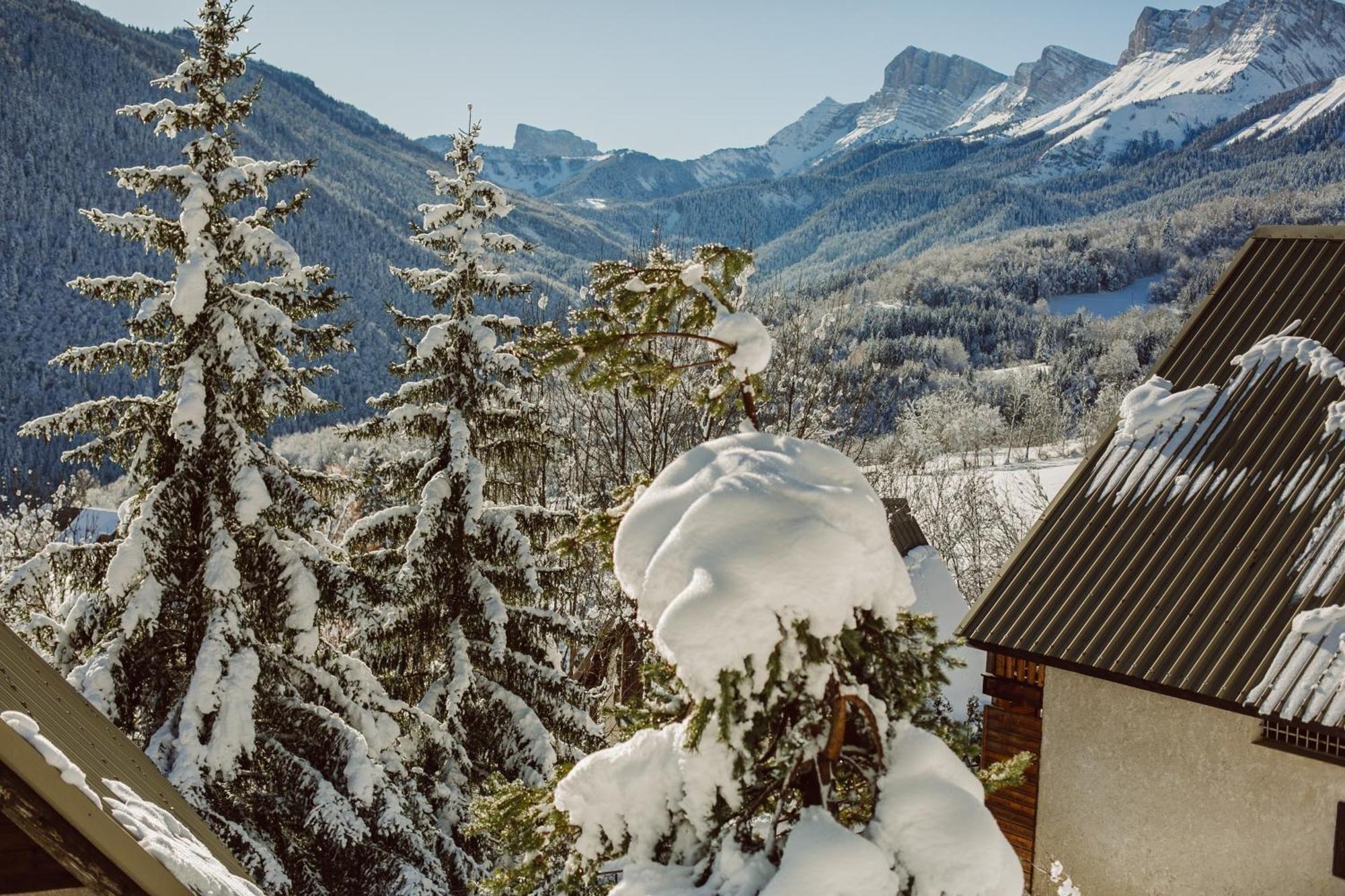 Eterpa Les Chalets De Pre Clos En Vercors Saint-Andeol  ภายนอก รูปภาพ